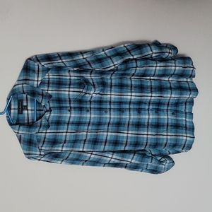 Lane Bryant Plaid shirt Tap Sleeve
